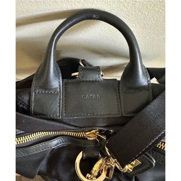 Caraa Studio Bag Medium Studded Gold Hardware NWOT - Retails $525 - Picture 2 of 8